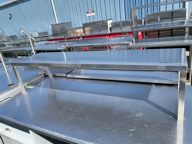 Used Falcon Restaurant Supply Used 60" Stainless Steel Shelf - SS191 Racks/Shelving Illinois US | Falcon Restaurant Supply #1375996