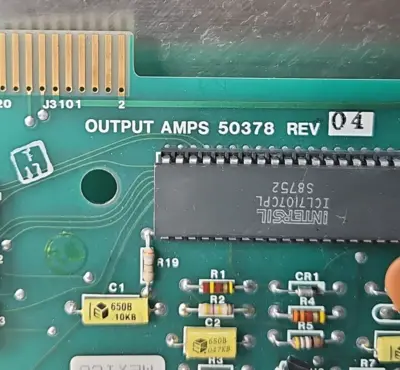 Allen-Bradley 50378 Output Amps Display Board loc3D42