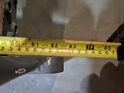 6' x 2' Wide Industrial Steel Access Ladder w/ Handrails