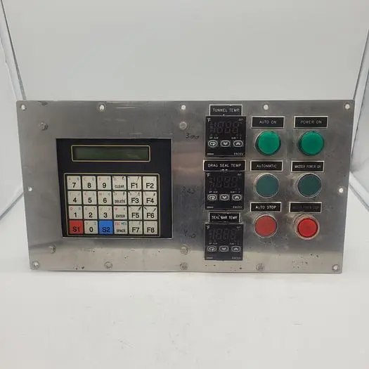 Used COMPUTERWISE COMPUTERWISE 37150 CONTROL PANEL & TEMPERATURE GAUGE Electrical Panels | ND Industrial Surplus #1225074