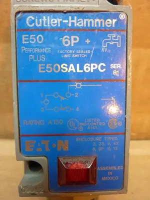 USED CUTLER HAMMER E50SAL6PC
