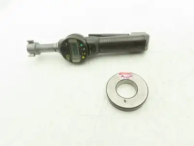 Mitutoyo 568-468-10 Borematic Digital Bore Gage 1.2-1.6" Range 0.00005"