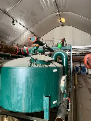 Water Treatment System w/ Clarifiers, Sand Filters, & Disc Filter