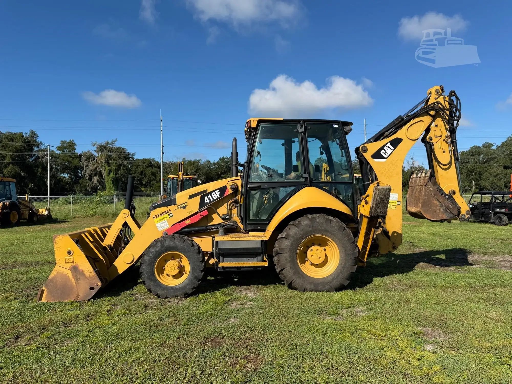 Used 2013 CATERPILLAR 416F Backhoe Loaders Florida US | Intrac Machinery #1568778