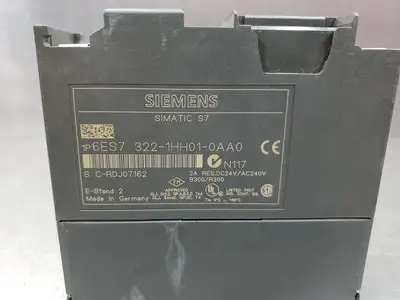 USED Siemens 6ES7 322-1HH01-0AA0 SIMATIC S7 RELAY OUTPUT MODULE