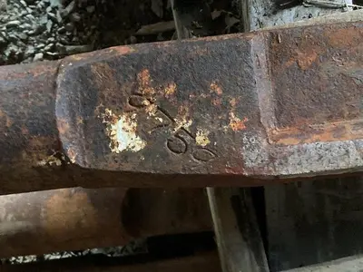 Used AFTERMARKET IDECO 5-1/2” X 62" CABLE TOOL DRILLING ECCENTRIC CHISEL BIT Tool Bits Pennsylvania US | East West Machinery & Drilling #1417183