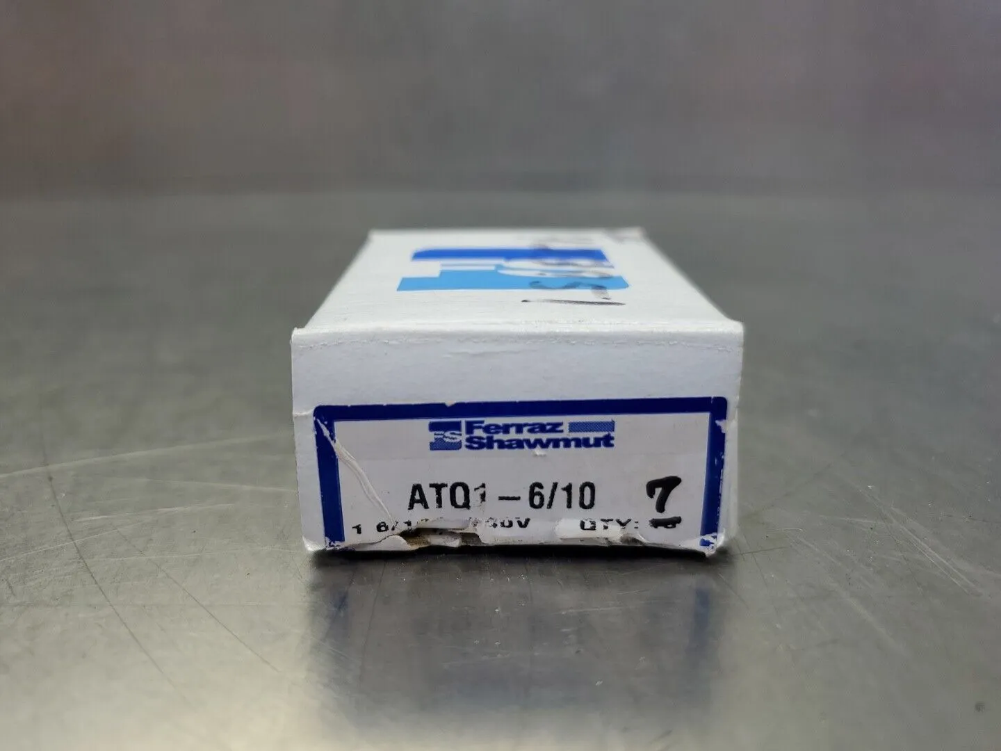 Ferraz Shawmut ATQ1-6/10 Fuse, Midget, 1-6/10A, Lot of 7. 4C-38
