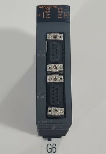 Used Mitsubishi QJ71C24-R2 PLC Input & Output Indiana US | J&J Industrial Supply #521685