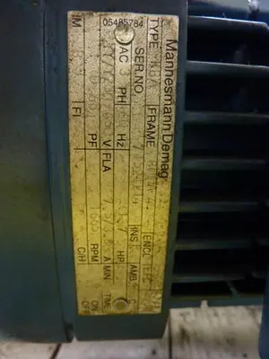 USED MANNESMANN DEMAG FG08-B3-U1-H2-F1