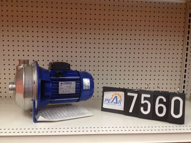 Used Lowara / Goulds Pumps Company CEA 70/3 Pumps Minnesota US | Peak Machinery, Inc. #288686