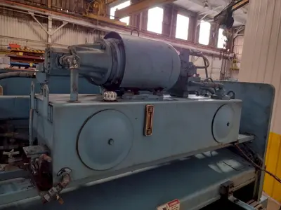 8' x 1/4" MASTER-FAB MODEL #SSB250-8 HYDRAULIC SHEAR: STOCK #18844