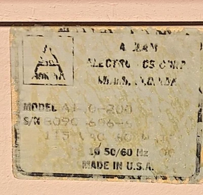 USED Anilam Micro Wizard Does Not Apply