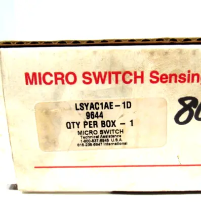 NEW HONEYWELL LSYAC1AE-1D LIMIT SWITCH LSYAC1AE1D