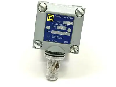 USED SQUARE D SER. A LIMIT SWITCH TYPE 6P