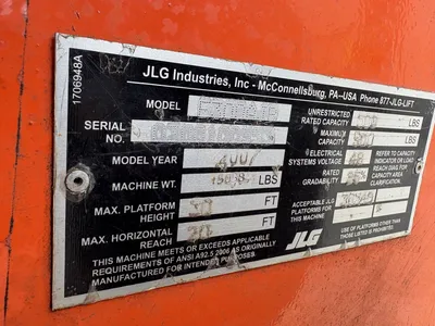 2007 JLG E300AJP Manlifts | Universal Press & Machinery (UPM) (16)