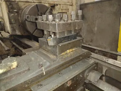 #2A WARNER & SWASEY MODEL #M-3470 TURRET LATHE WITH CROSS SLIDING TURRET, 4.75" HOLE: YOBRO #24548