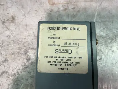 Used SQUARE D GDW55161 Pressure Switches Ohio US | HGR 24 #1358547