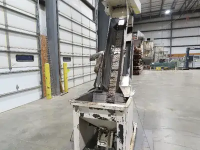 Spectrum Automation 0345HD Steel Hopper Parts Feeder Floorbin Elevator Conveyor