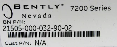 NEW BENTLY NEVADA 21505-000-032-90-02 PROXIMITY SENSOR 215050000329002 7200 SER