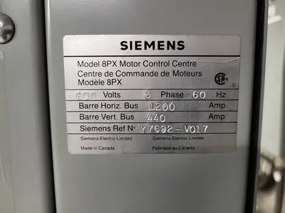 USED SIEMENS 8PX