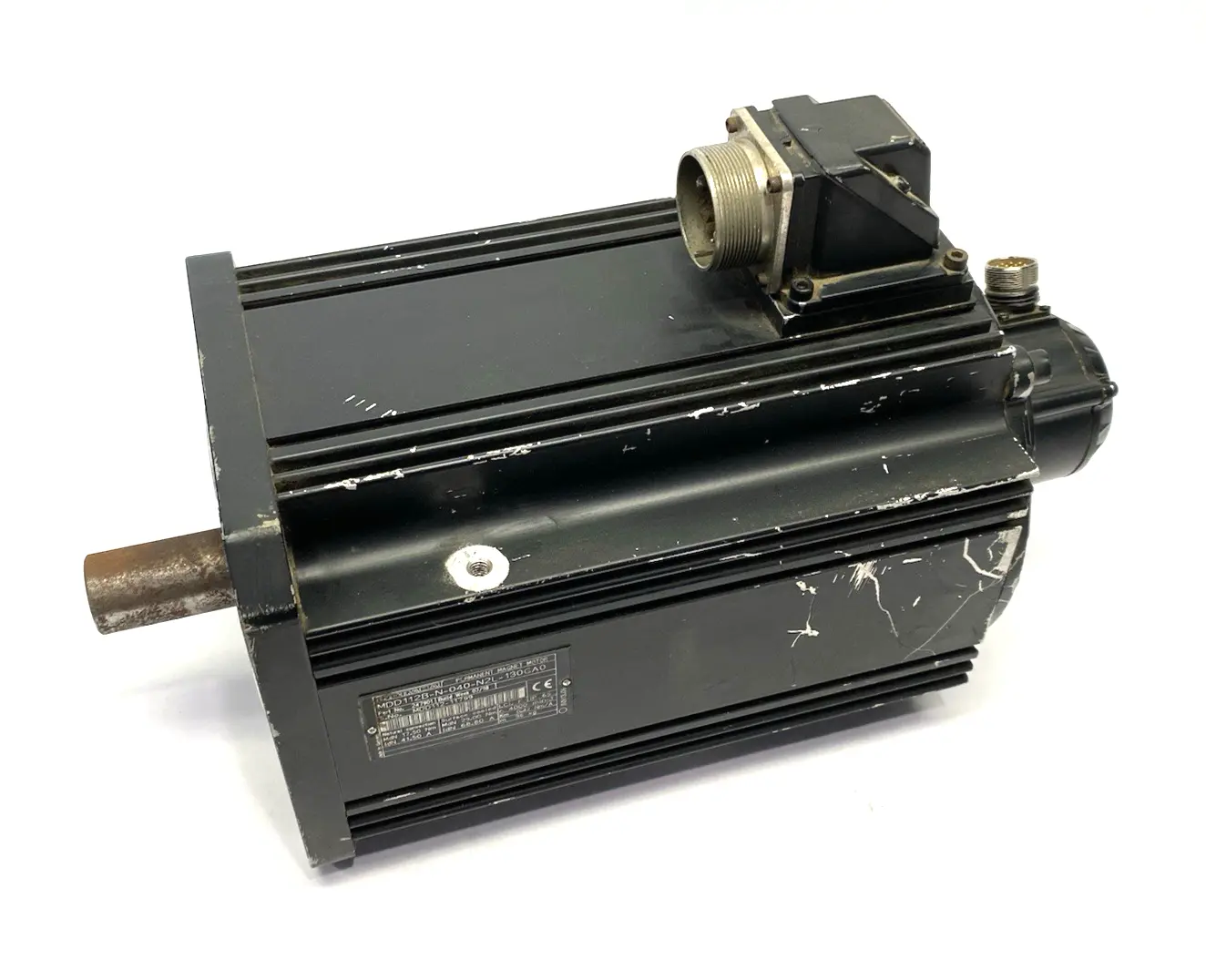 USED REXROTH INDRAMAT SYNCHRONOUS SERVO MOTOR, PERMANANT MAGNET