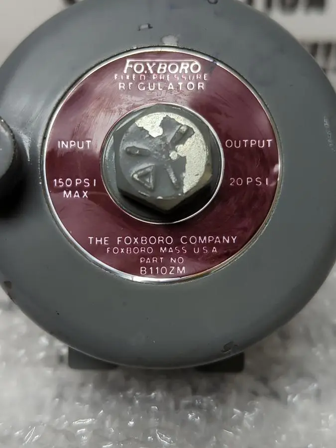New | in-Stock FOXBORO B1102M Air Pressure Regulators Ohio US | Surplus Asset Holdings #1246600