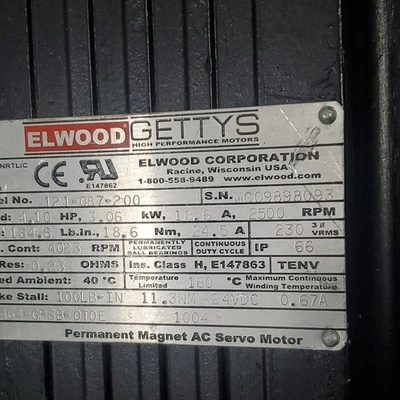 USED ELWOOD GETTYS 121-087-200