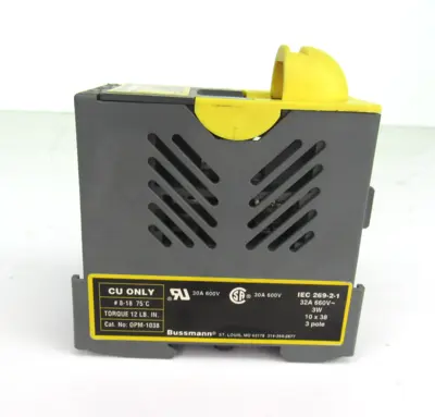 USED BUSSMANN OPM-1038