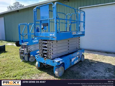 Used 2019 GENIE GS 4047 Scissor Lifters Florida US | Proxy Equipment #1385320