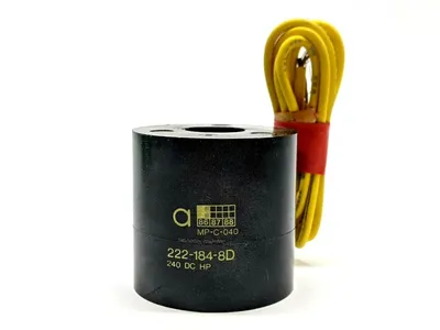 222-184-8-D | Asco  Red Hat Solenoid Valve Coil 240/DC HP - New