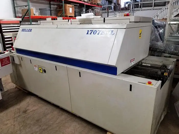 Used 2003 HELLER 1707 EXL SMT Reflow Oven | SMT Resource #486977