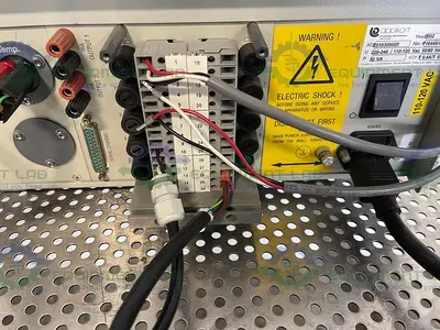 USED APPLIKON ADI 1030 BIO CONTROLLER W/ WATSON MARLOW 101U/R, COLE PARMER FLOWMETER