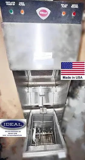 Wells ventless deep fryer