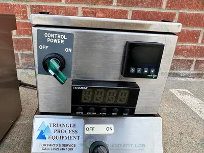 Used TRIANGLE PROCESS QUATTROFLOW Q4400SU 4-PISTON DIAPHRAGM PUMP W/ 3 HP MOTOR Diaphragm Pumps California US | Equipment Lab #1399318