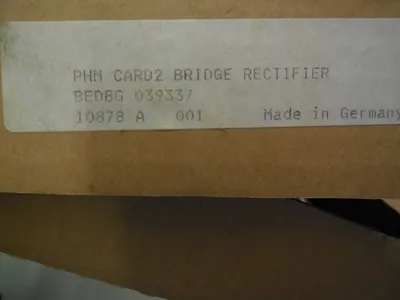 BALDOR 10878A PHM CARD2 BRIDGE RECTIFIER