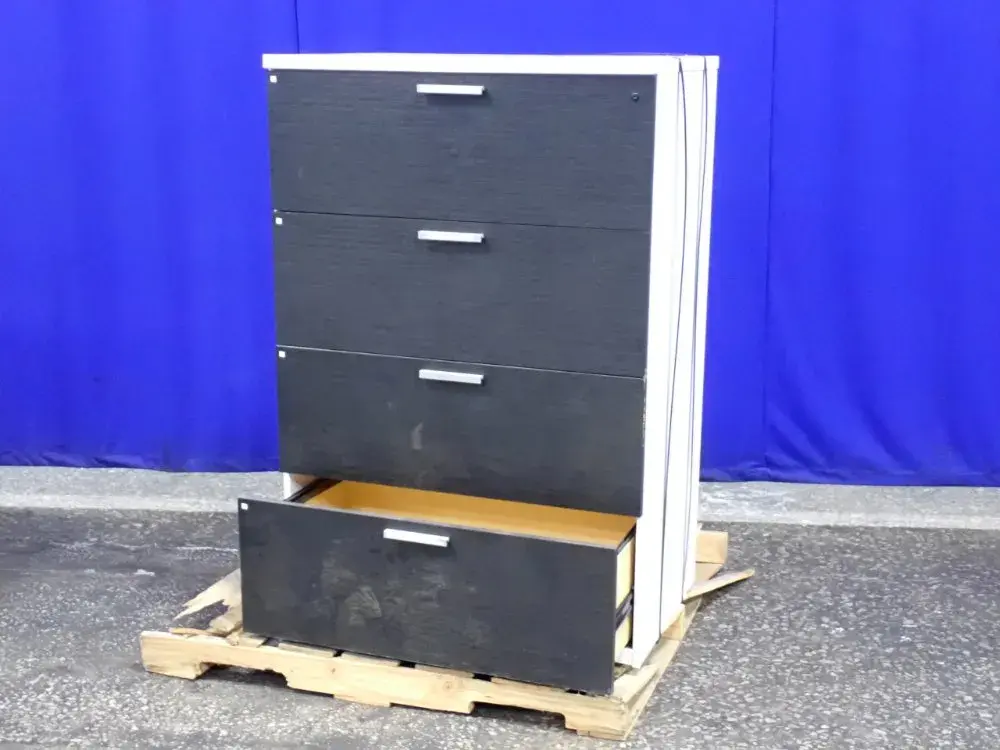 4 Drawers, 33”x18”x10” Four Drawer Lateral File Cabinet