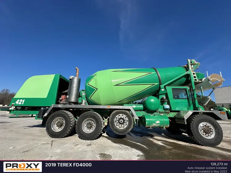 Used 2019 TEREX FD4000 Cement Mixers Georgia US | Proxy Equipment #1381945
