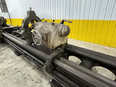 40" X 252" (21') AMERICAN PACEMAKER ENGINE LATHE, 2.75" HOLE: STOCK #20837
