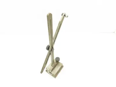 Fowler 12" Indicator Gage Transfer Stand Steel Base 52-620-717-0
