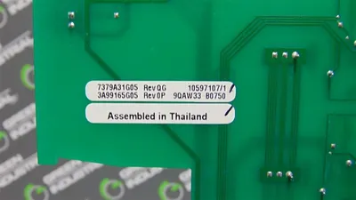 Westinghouse 7379A31G05 Ovation Analog Input Card 9QAW33 Rev. QG Used