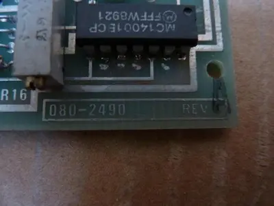 USED SCI 080-2490 REV A