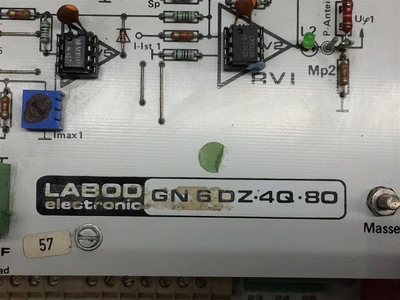 USED LABOD GN6DZ-4Q-80-SERVO CONTROLLER