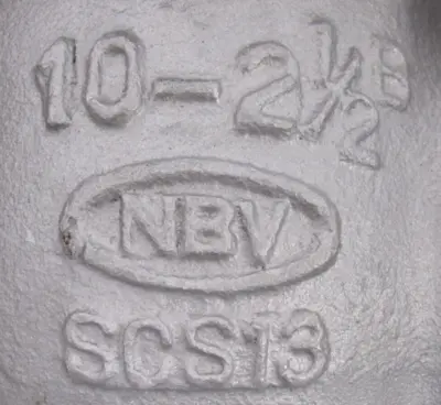 NEW NBV SCS13 VALVE 10-2-1/2 H18-739-1 H3-228-2