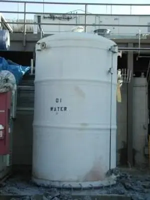 Tank, 2,000 Gallon, FRP, 6' X 9-1/2', DT/FB, #C732122