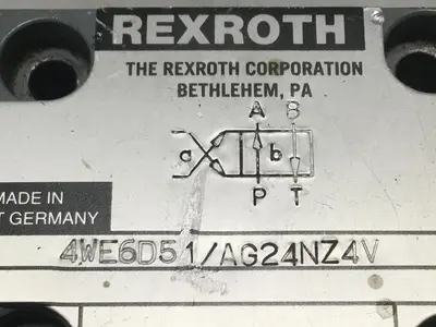 USED REXROTH 4WE6D51AG24NZ4V