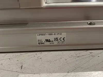 Used SMC Electric Belt Drive Slider Actuator, Body Size 25 Linear Actuators Michigan US | Maverick Industrial Sales #1441214