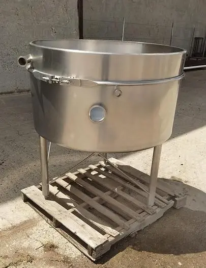 Stainless Steel 200 Gallon Tank with Lid #S745075