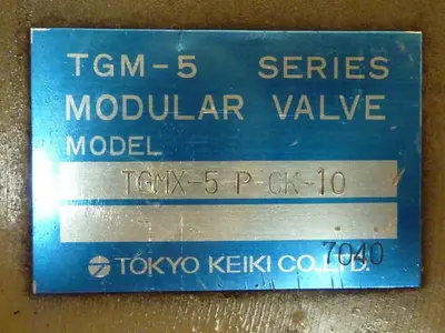 USED TOKYO KEIKI TGMX-5-P-CK-10