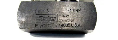 NEW PARKER F800S-11NF FLOW CONTROL VALVE 5000PSI 5800S11NF