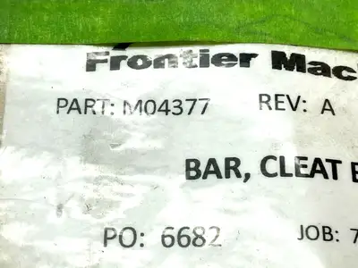 M04377 | Frontier Machining  Cleat Base Bar LOT OF 10 - New Other